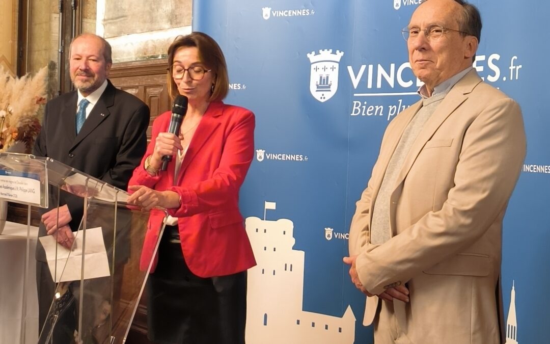 Philippe Lang nommé Chevalier des Palmes Académiques